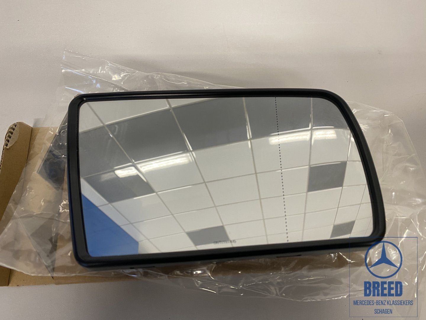 NOS buitenspiegelglas rechts Mercedes-Benz R129 W140 W202 W2, Auto-onderdelen, Spiegels, -, Nieuw, Ophalen of Verzenden, -