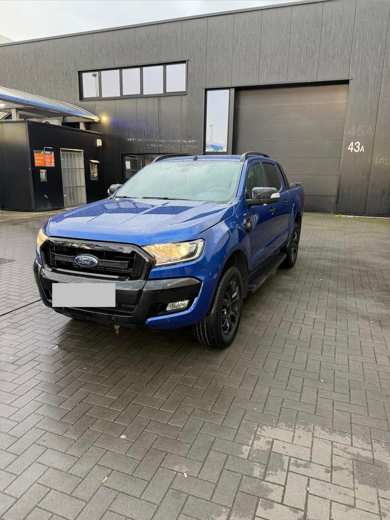 Ford Ranger Wildtrak X Unieke uitvoering, Auto's, Ford, Automaat, Blauw, Leder, Diesel
