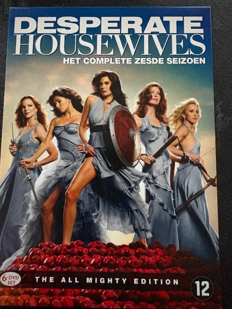 Desperate Housewives, seizoen 6 DVD, Cd's en Dvd's, Bonusmateriaal, Engels, Ophalen of Verzenden, Zo goed als nieuw