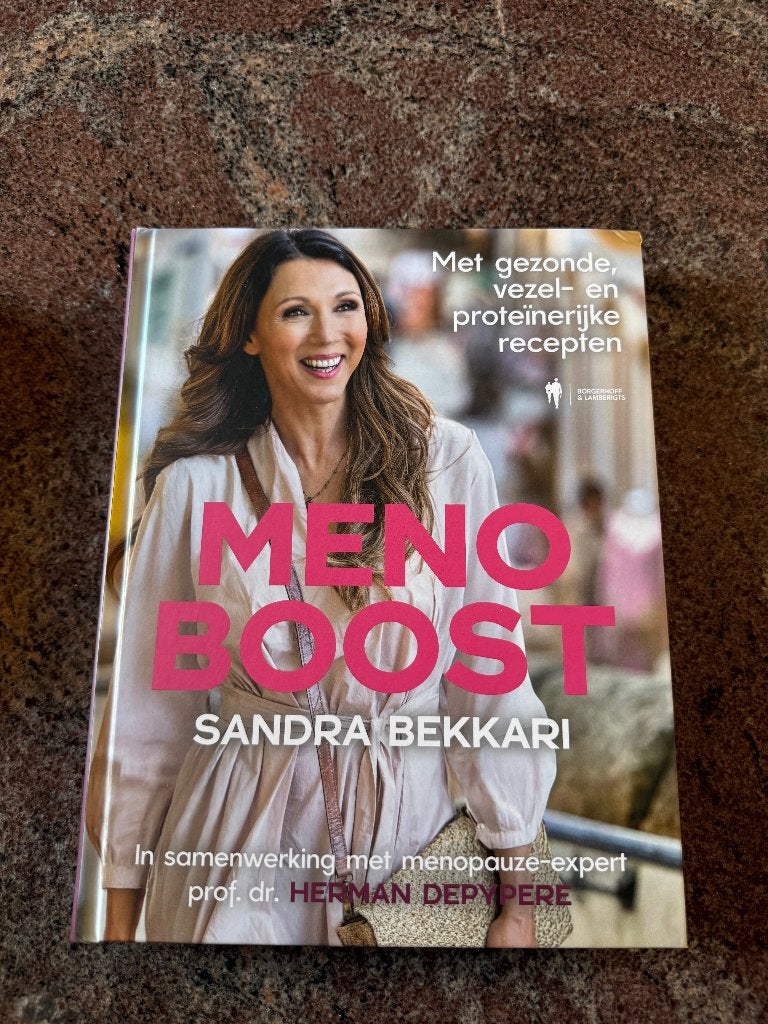 Boek Meno Boost Sandra Bekkari, Enlèvement, Neuf, Régime et Alimentation, Sandra Bekkari