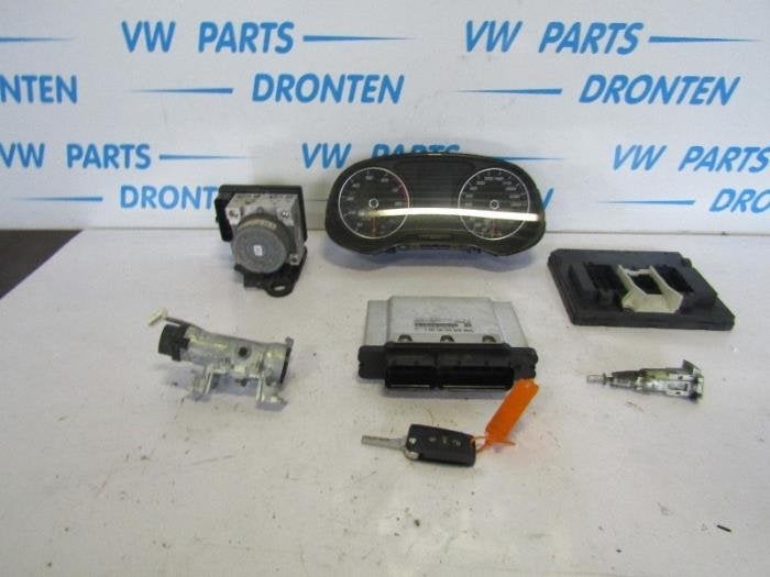 Serrure de contact + ordinateur d'un Seat Leon, -, 3 mois de garantie, Utilisé, -