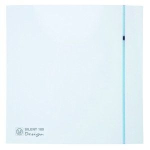 Silent Design 100CHZ badkamerventilator 85m³ wit hygo, Envoi