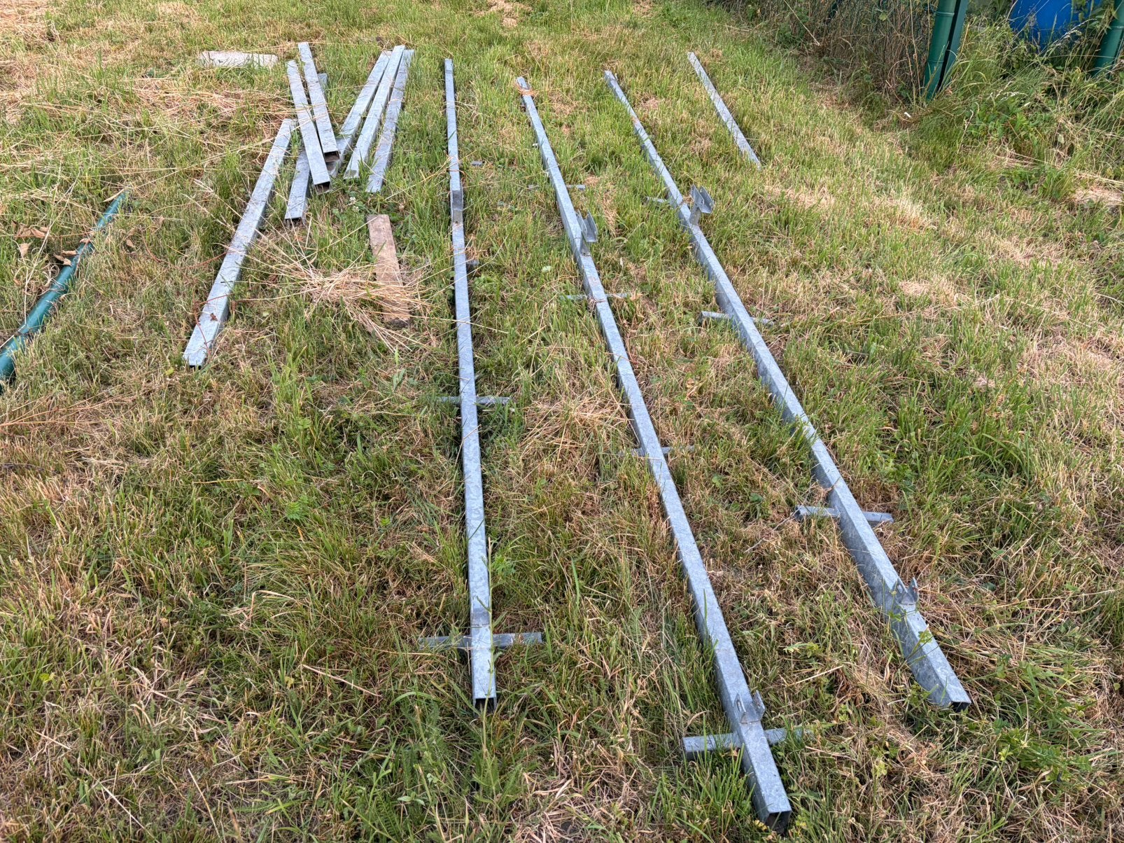 Metalen dakliggers hondenhok, Dieren en Toebehoren, Ophalen, Gebruikt, Hondenhok