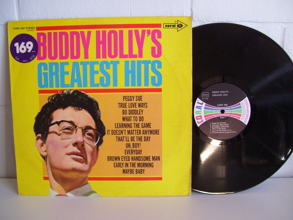 BUDDY HOLLY  buddy holly's greatest hits, CD & DVD, Vinyles | Rock, Réédition, Rock 'n' roll, Utilisé, Envoi