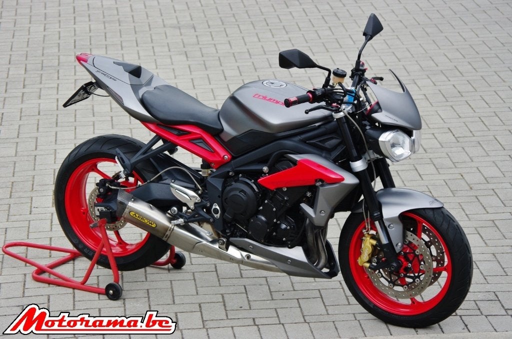Triumph Street Triple R 675 - 2013 - 17000 km @Motorama, 675 cc, Occasion, Motorrijbewijs A, Bedrijf