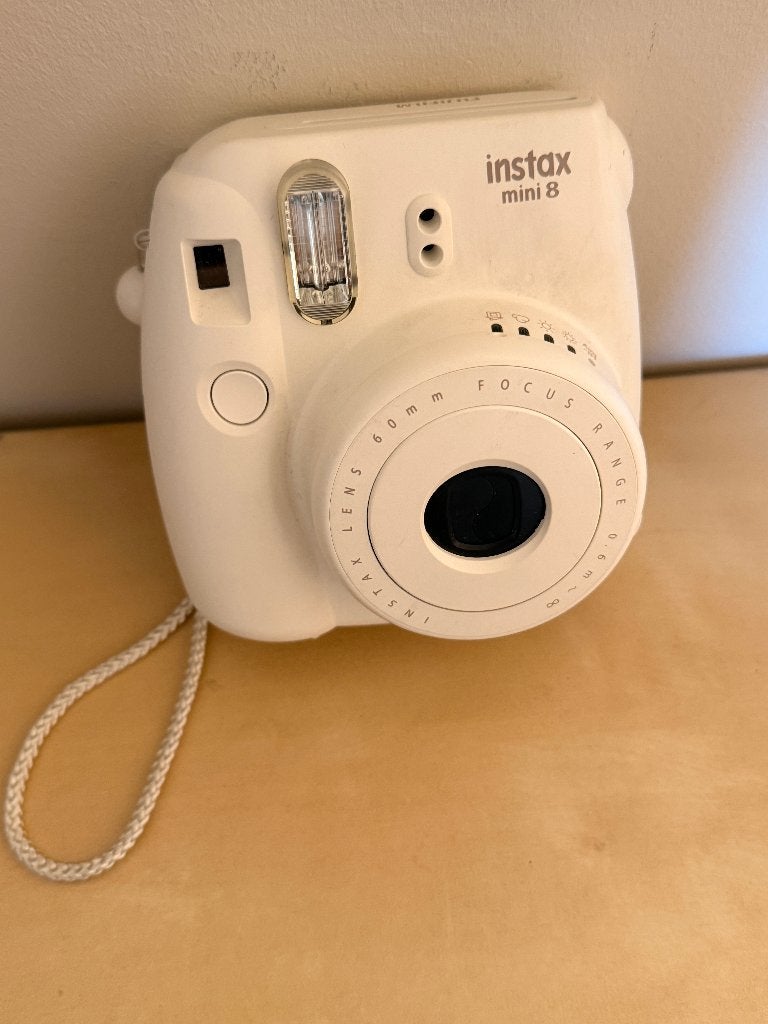 Fujifilm Instax Mini 8 wit, Enlèvement ou Envoi, Utilisé, Polaroid, Fuji