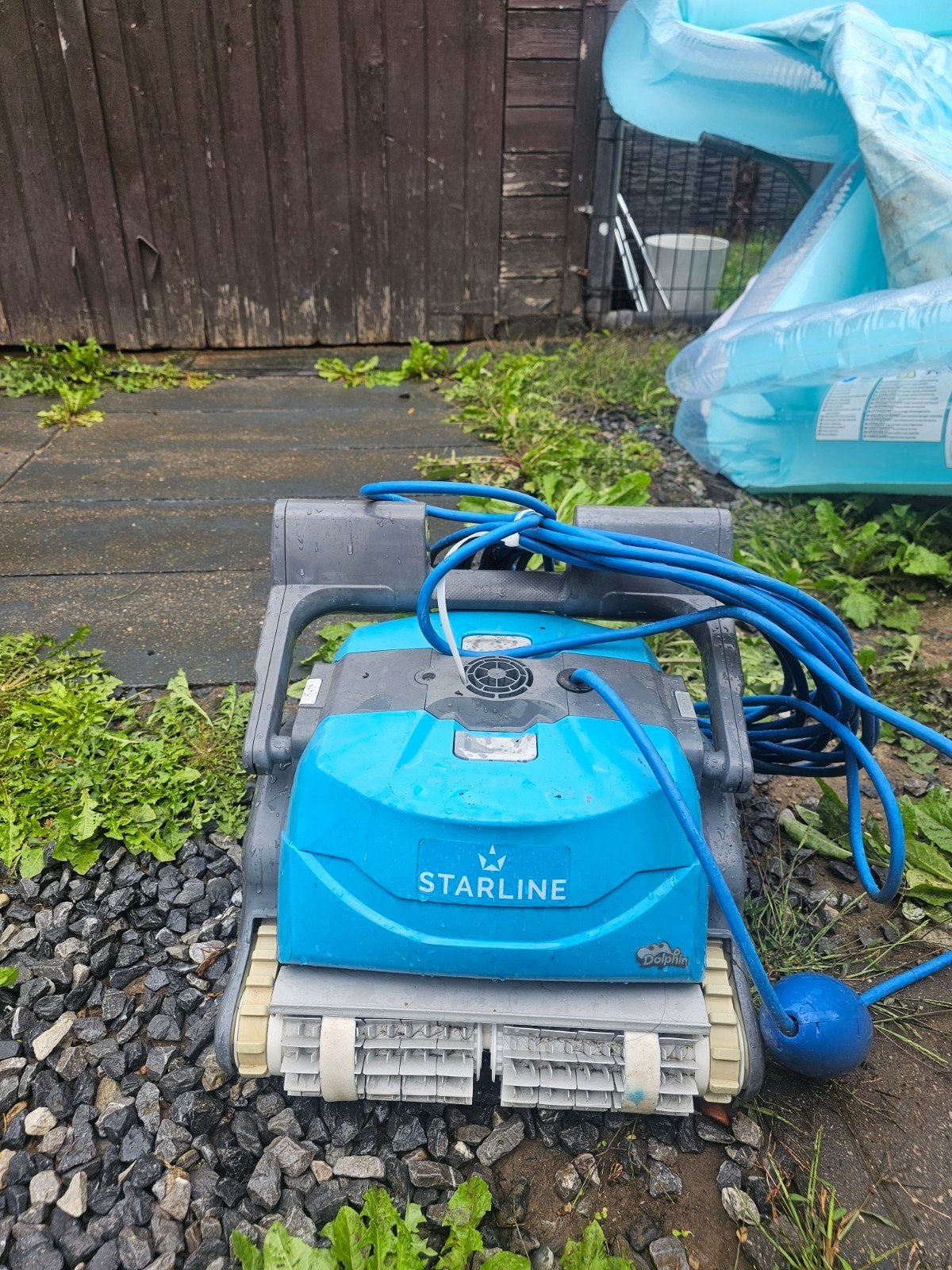 Zwembadrobot doet bodem en wanden, Tuin en Terras, Ophalen