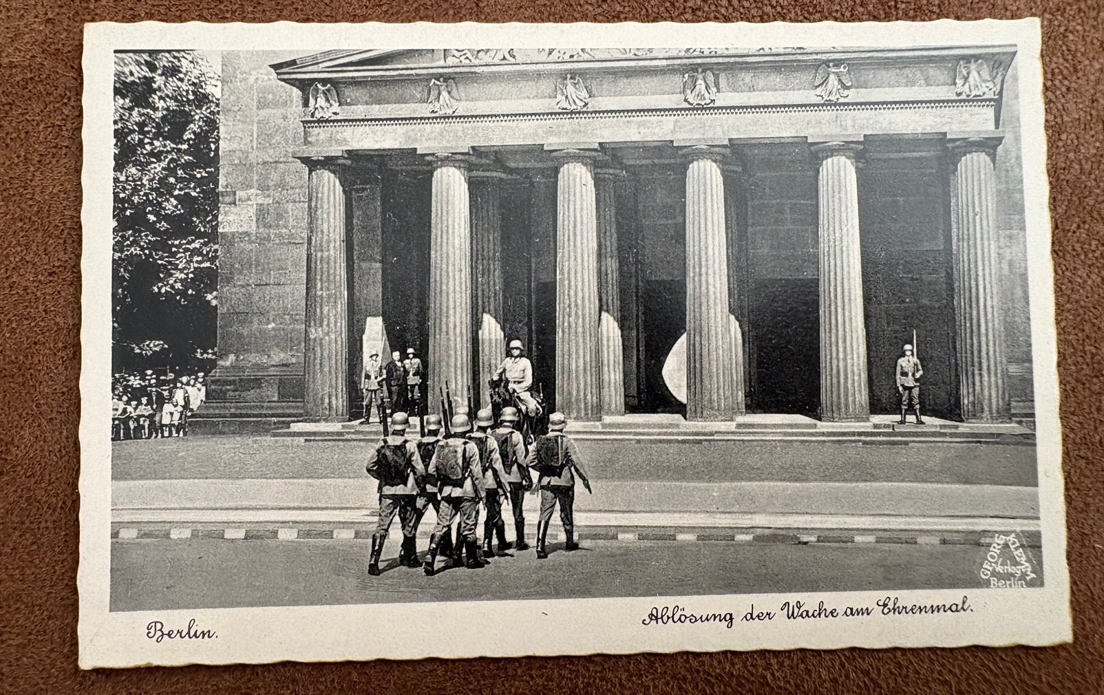 Carte postale allemande 1940, Enlèvement ou Envoi