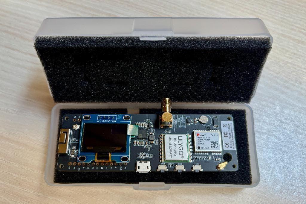 LilyGo T-Beam v1.2 868MHz LoRa Meshcore, Télécoms, Émetteurs & Récepteurs, Neuf, Émetteur et Récepteur, Enlèvement