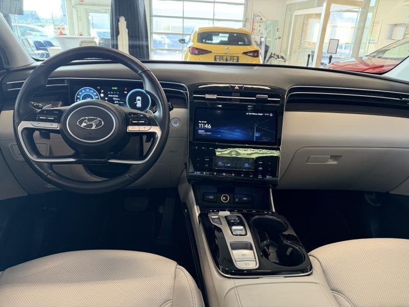 Hyundai Tucson 1.6 T-GDi 4x4 PLUG-IN HYBRIDE Shine Sensation, Auto's, Hyundai, Automaat, USB, 31 g/km, Bedrijf
