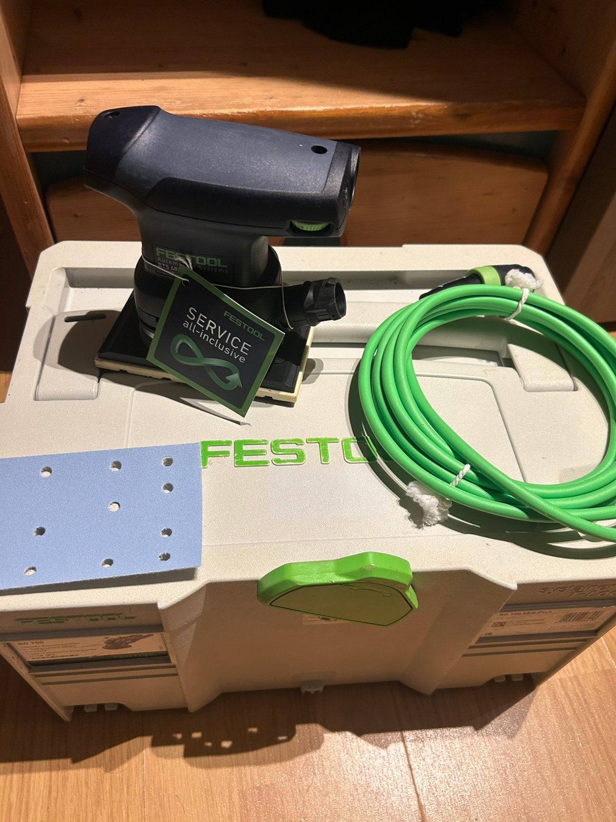 Ponceuse neuve FESTOOL RTS 400 REQ, Bricolage & Construction, Enlèvement, Comme neuf