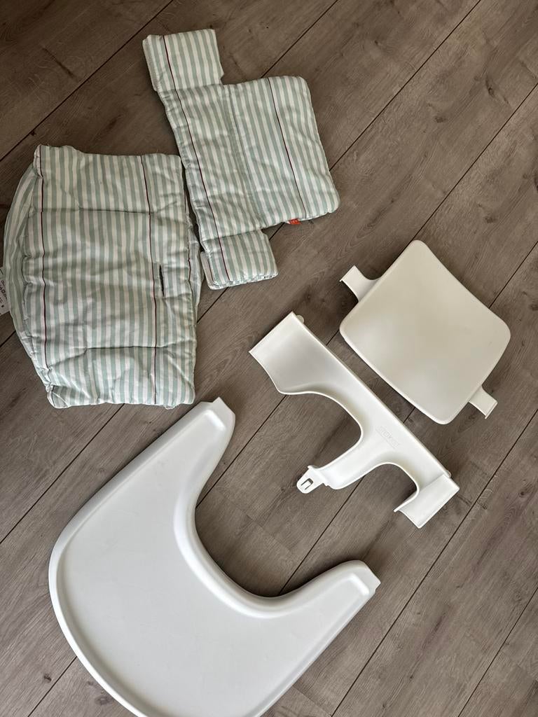 Stokke tripp trapp babyset tafelblad, Ophalen of Verzenden, Zo goed als nieuw