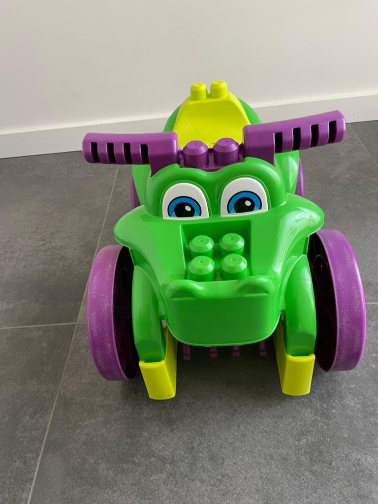 Mega Bloks krokodil loopauto, Ophalen, Gebruikt