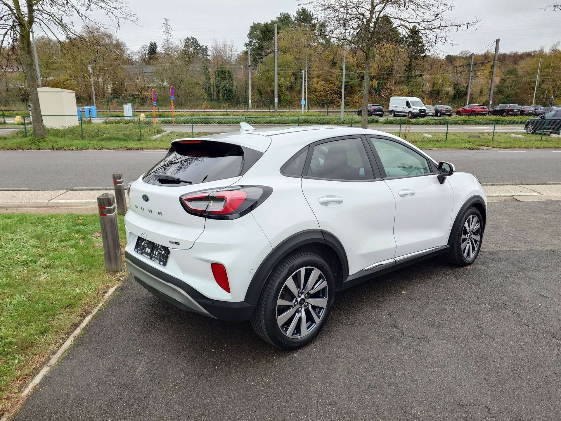 Ford Puma Titanium X Ecoboost mHEV AUTOMAAT *86713 OC0590, Auto's, Puma, Wit, Hybride Elektrisch/Benzine, SUV of Terreinwagen