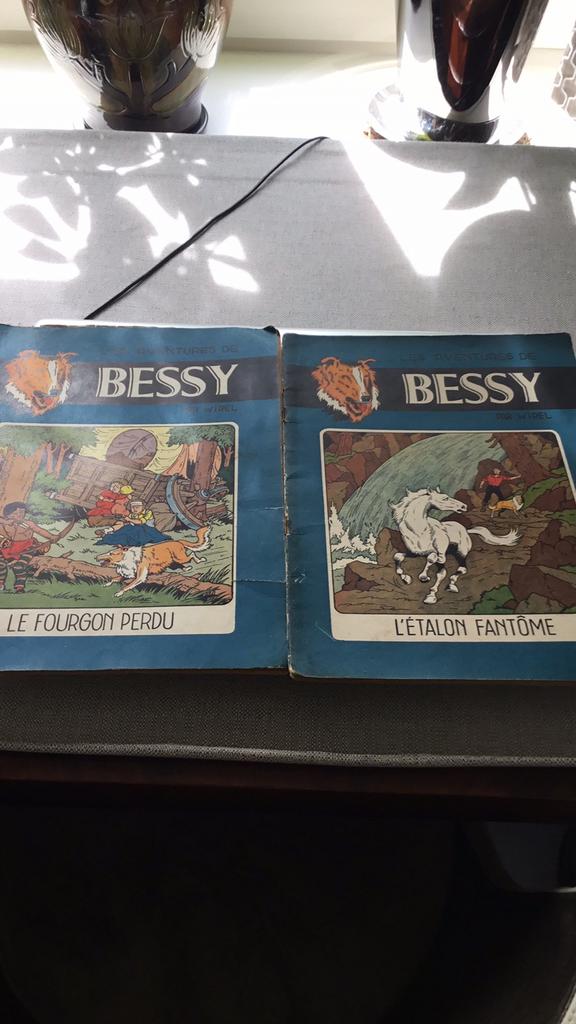 2 bandes dessinées Bessy, Enlèvement ou Envoi, Comme neuf