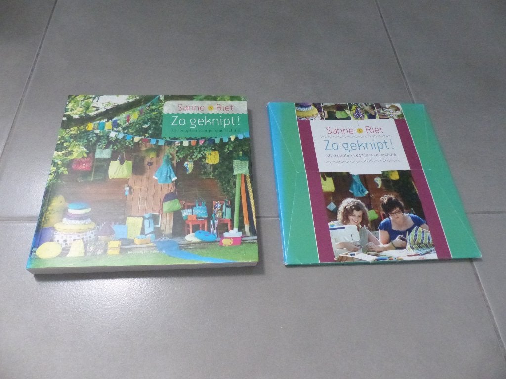 Hobbyboek Sanne & Riet - Zo Geknipt, Ophalen of Verzenden, Zo goed als nieuw