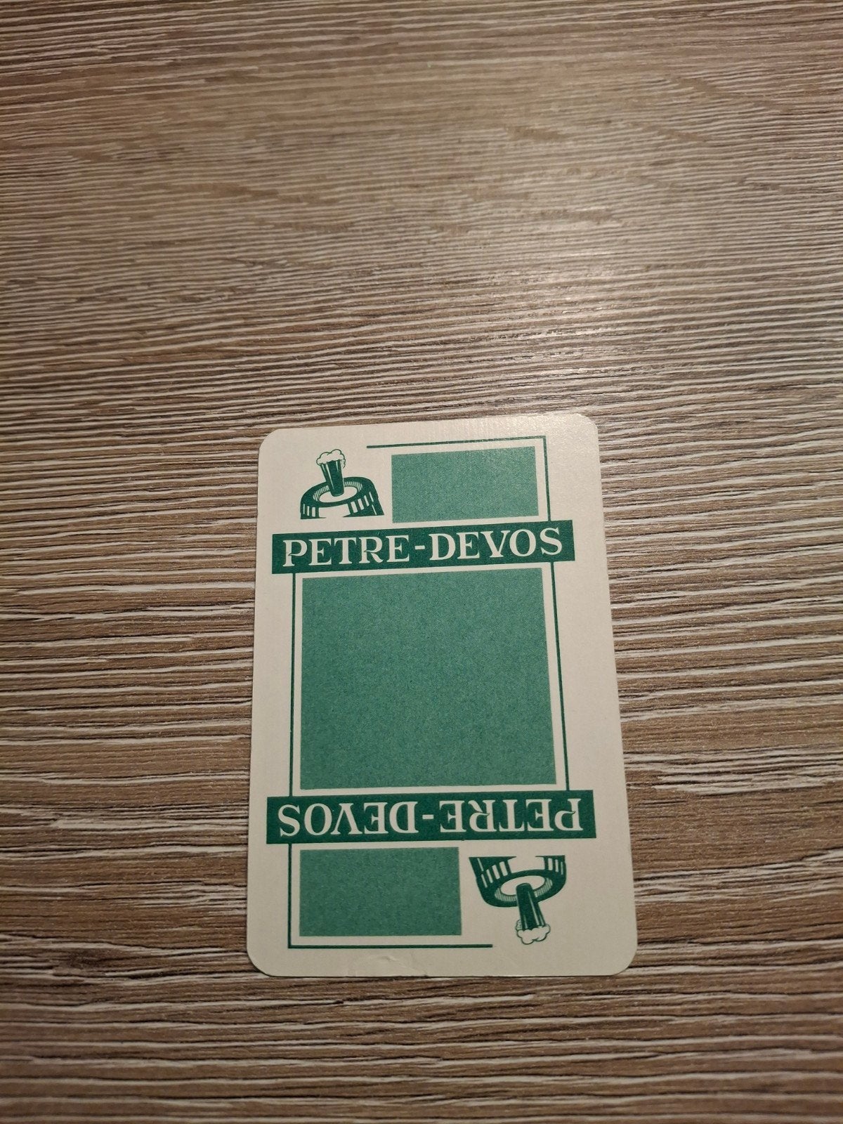 Oude speelkaart petre devos oudenaarde, Verzamelen, Speelkaarten, Jokers en Kwartetten, Ophalen of Verzenden