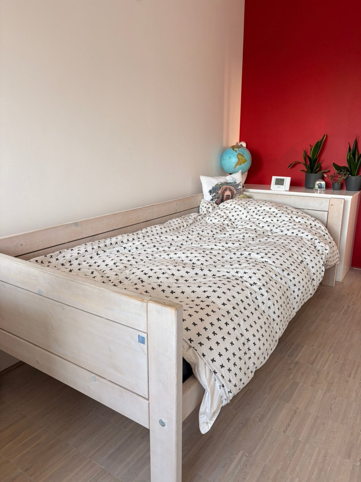 Jeugdbed Lifetime, Huis en Inrichting, Ophalen, Gebruikt, 90 cm, Eenpersoons