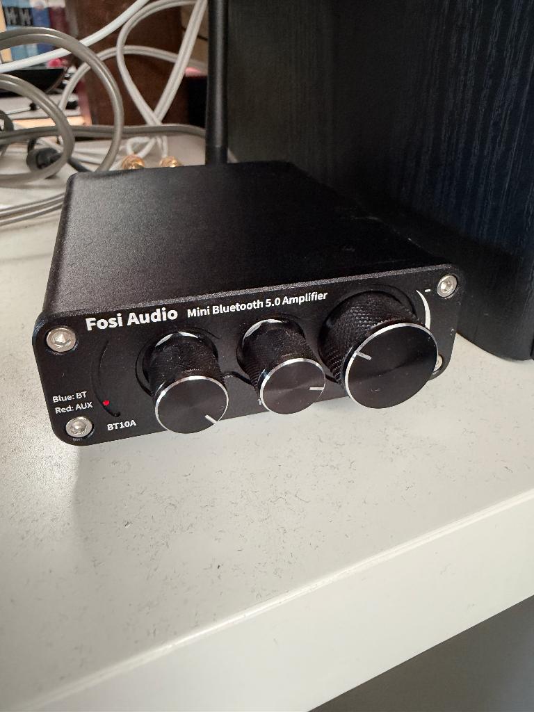 Fosi Audio BT10A Bluetooth 5.0 Stereo Audio Amplifier, Enlèvement ou Envoi, Utilisé, Stéréo
