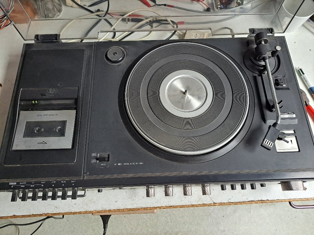 Combiné radio platine cassette, Enlèvement ou Envoi, Utilisé, Deck cassettes ou Lecteur-enregistreur de cassettes, Autres marques