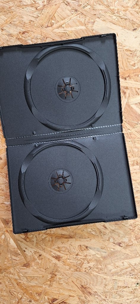 75 nieuwe lege dvd doosjes voor 2 cd's, Ophalen