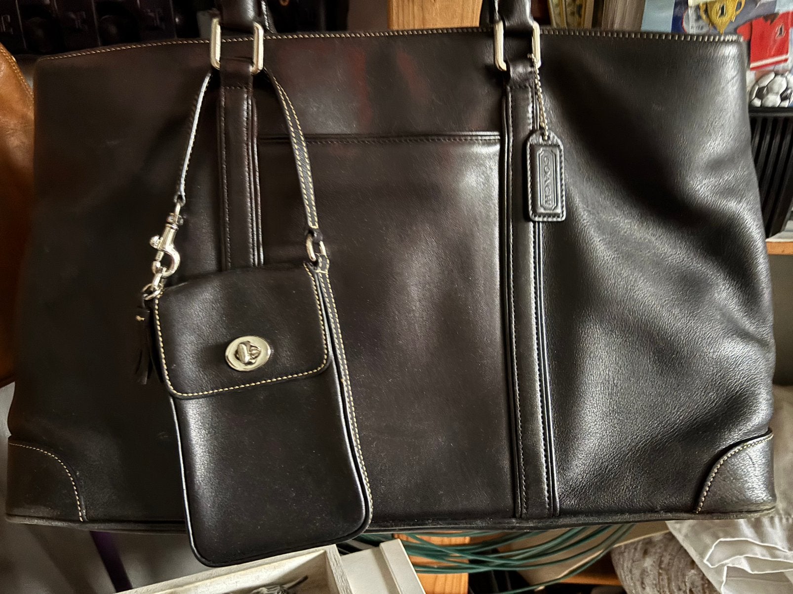 Magnifique sac a main, Ophalen of Verzenden, Zo goed als nieuw, Zwart