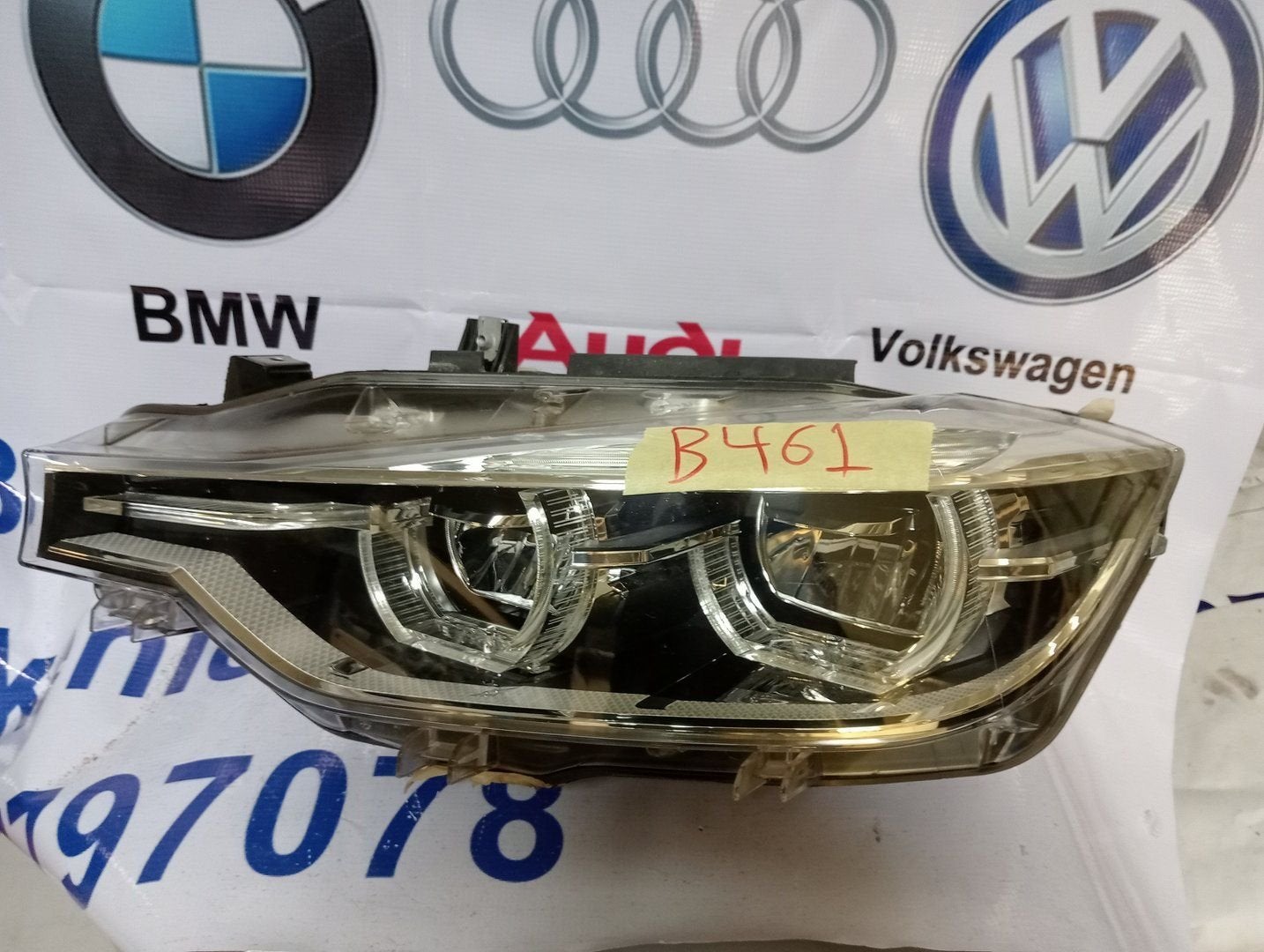 BMW 3 serie F30 F80 koplamp Links Full led 7498945-01, Gebruikt, -, -, Ophalen of Verzenden