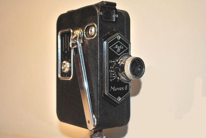 Camera Agfa Movex 8, Ophalen, Voor 1940, Filmcamera
