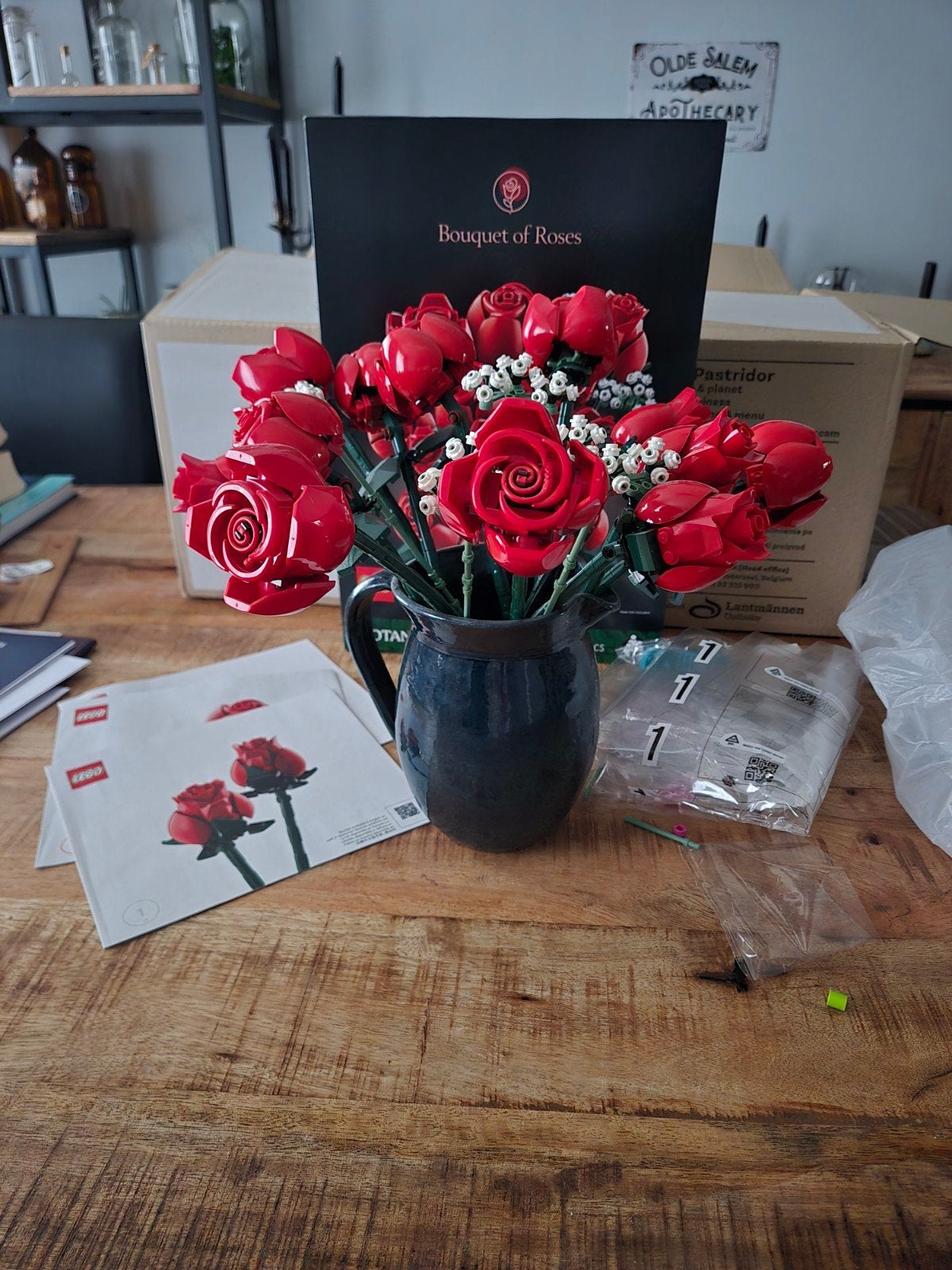 Lego bouquet of Roses 10328, Bionicle, Enlèvement ou Envoi, Lego, Ensemble complet