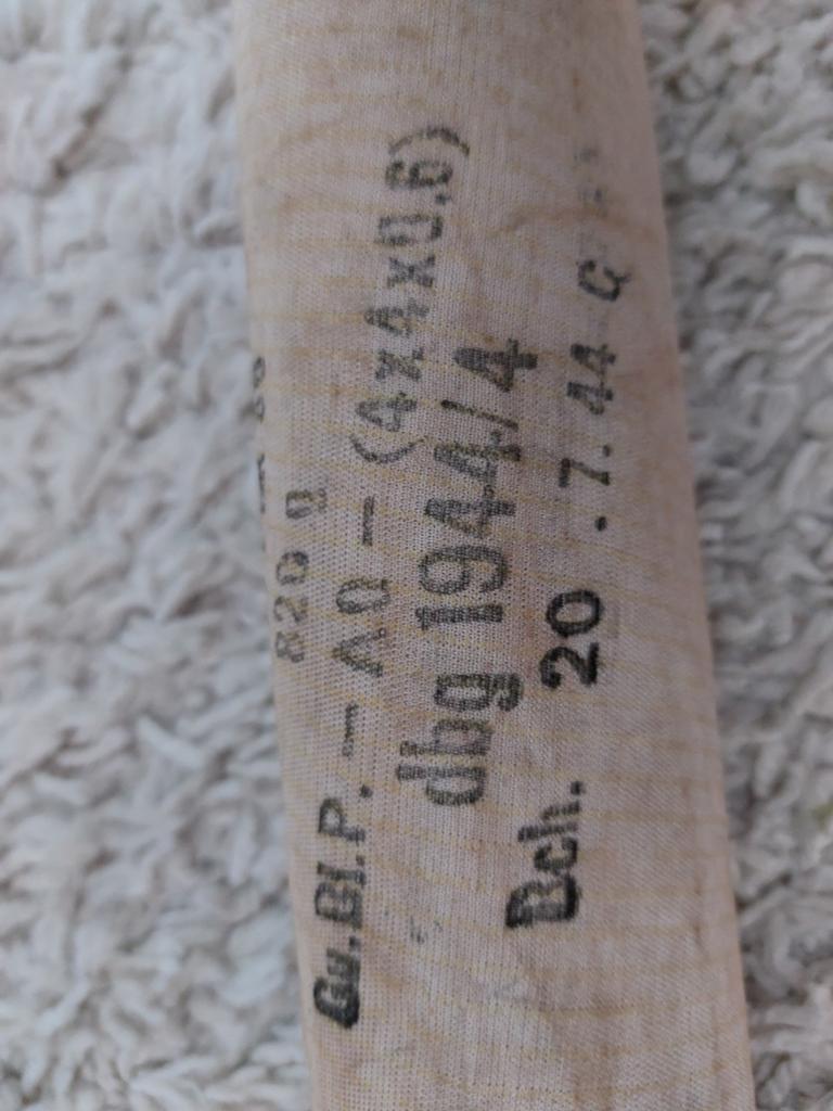 Duitse 7,62r pak 36 kruitzak voor huls 1944, Ophalen of Verzenden