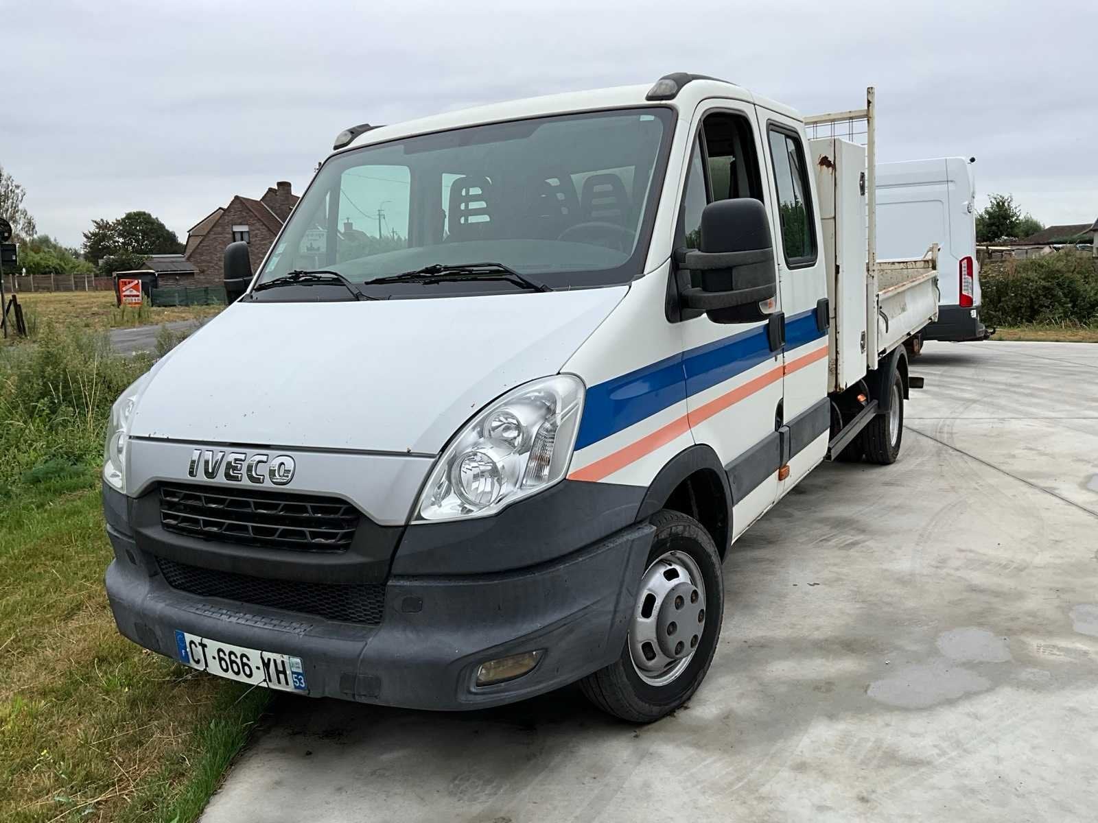 2013 Iveco Daily kipper dubbele cabine Lichte vrachtwagen, Gebruikt, Bedrijf, Diesel, Overige carrosserie