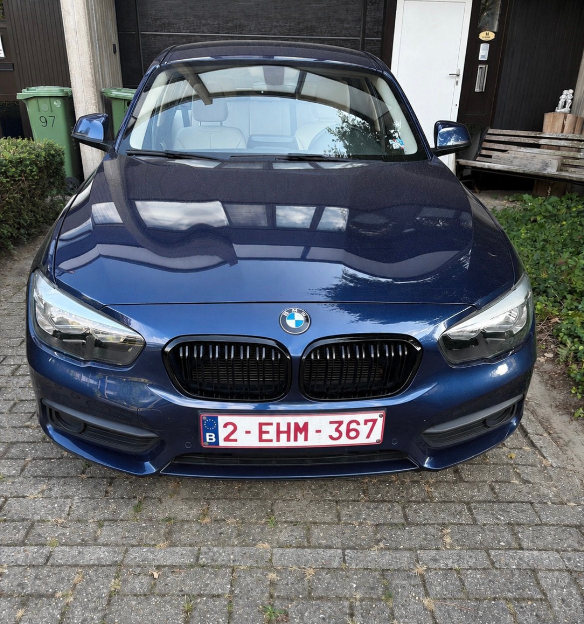 BMW 1 serie, Auto's, Beige, Blauw, Particulier, 6 deurs
