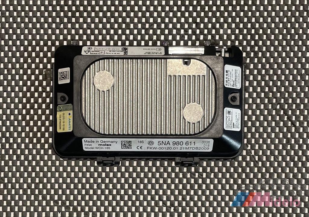 VW GOLF VIII KOPPELANTENNE DRAADLOOS OPLADEN, Autos : Pièces & Accessoires, Autres pièces automobiles, Volkswagen, Utilisé, Enlèvement ou Envoi