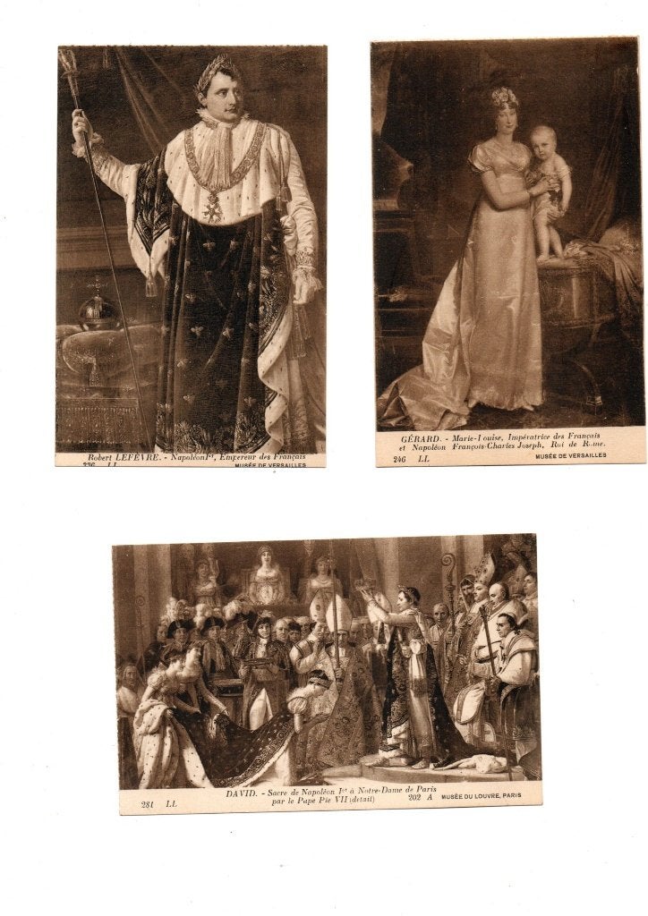 POSTKAARTEN NAPOLEON, Verzamelen, Ophalen of Verzenden, Ongelopen, Politiek en Historie
