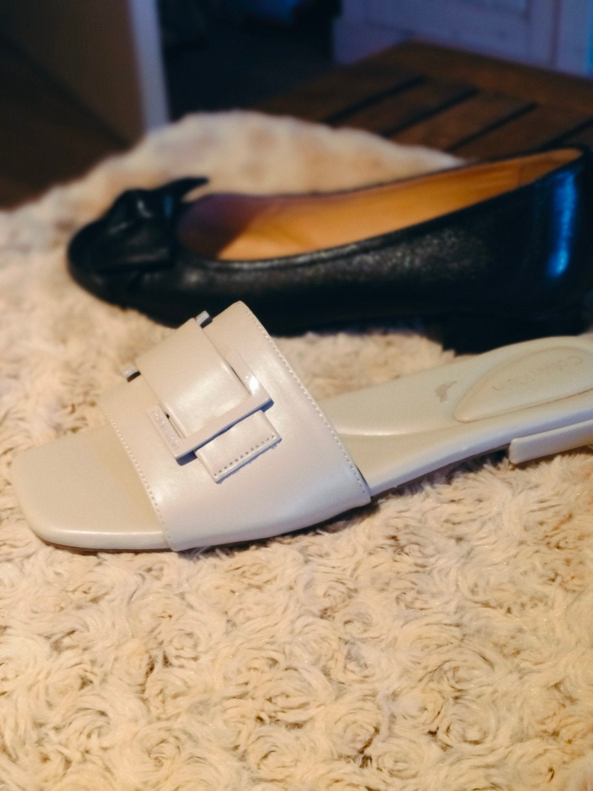 slippers Kelvin Klein original, Kleding | Dames, Schoenen, Ophalen of Verzenden, Grijs, Slippers