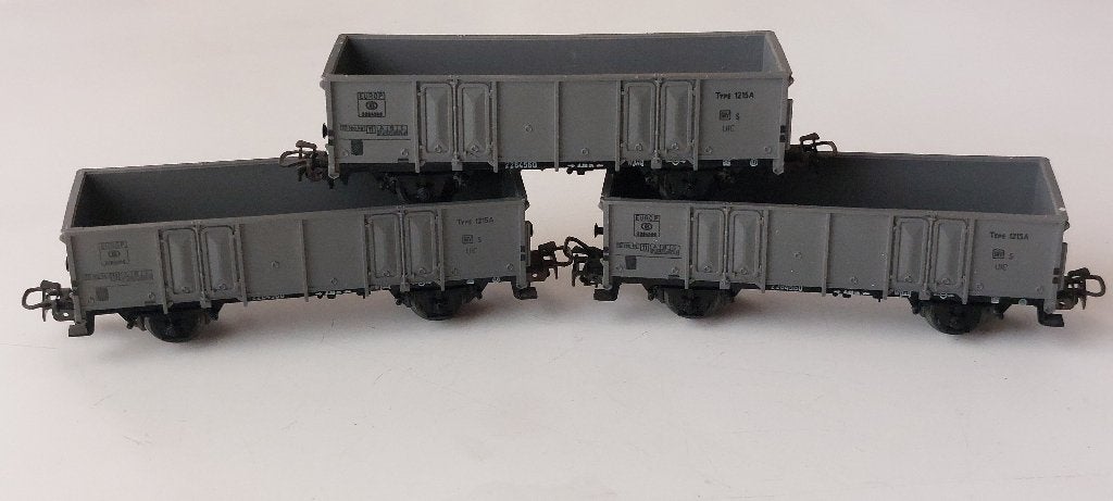 SNCB/NMBS MARKLIN SET VAN 3 KIEPWAGEN*HO*AC 4638, Wisselstroom, Gebruikt, Verzenden, Wagon