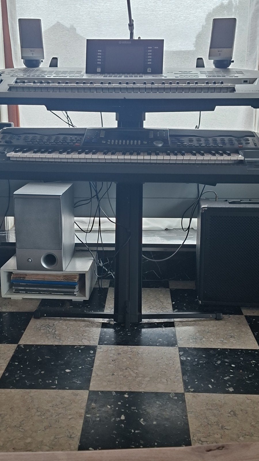 Tyros 2 + Psr 9000 +versterker stagg, Muziek en Instrumenten, Keyboards, Ophalen of Verzenden