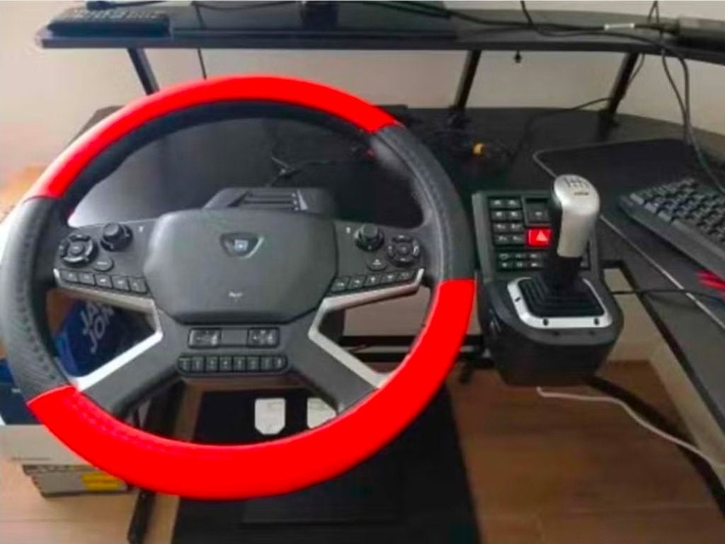 Simrace hori stuur, 1 speler, Ophalen, Zo goed als nieuw, Simulatie