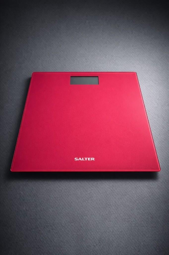 Salter elektronische weegschaal voor in de badkamer., Gebruikt, 100 kg of meer, Ophalen of Verzenden, Digitaal