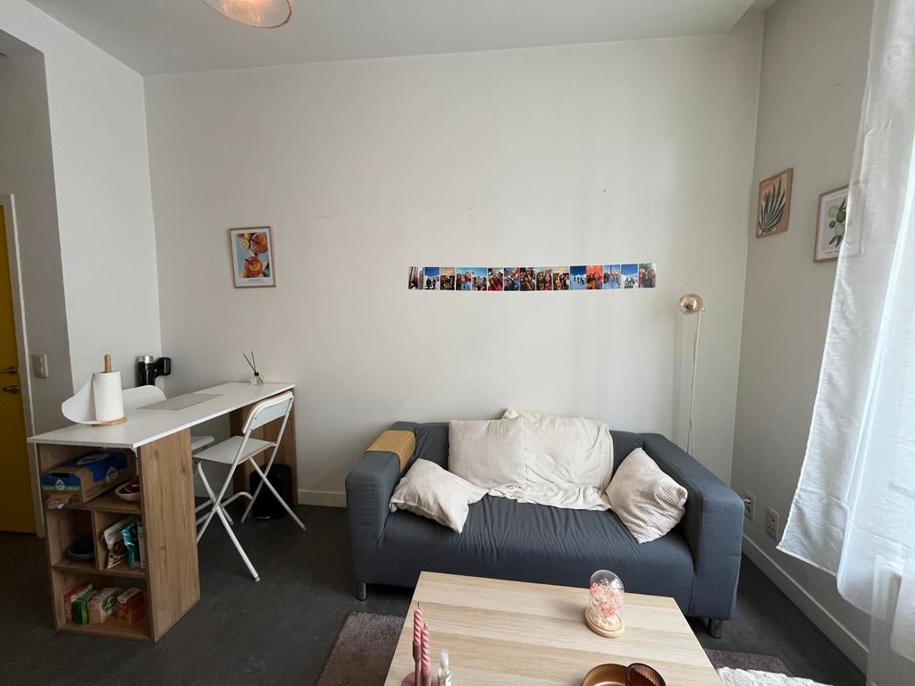 Zetel Ikea, Huis en Inrichting, Ophalen, Zo goed als nieuw, Tweepersoons, Rechte bank