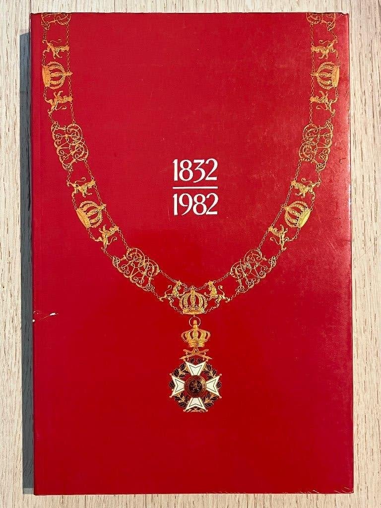 Exclusief genummerd boek : Medailles van 1832 - 1982 !, Verzamelen, Ophalen of Verzenden, Zo goed als nieuw