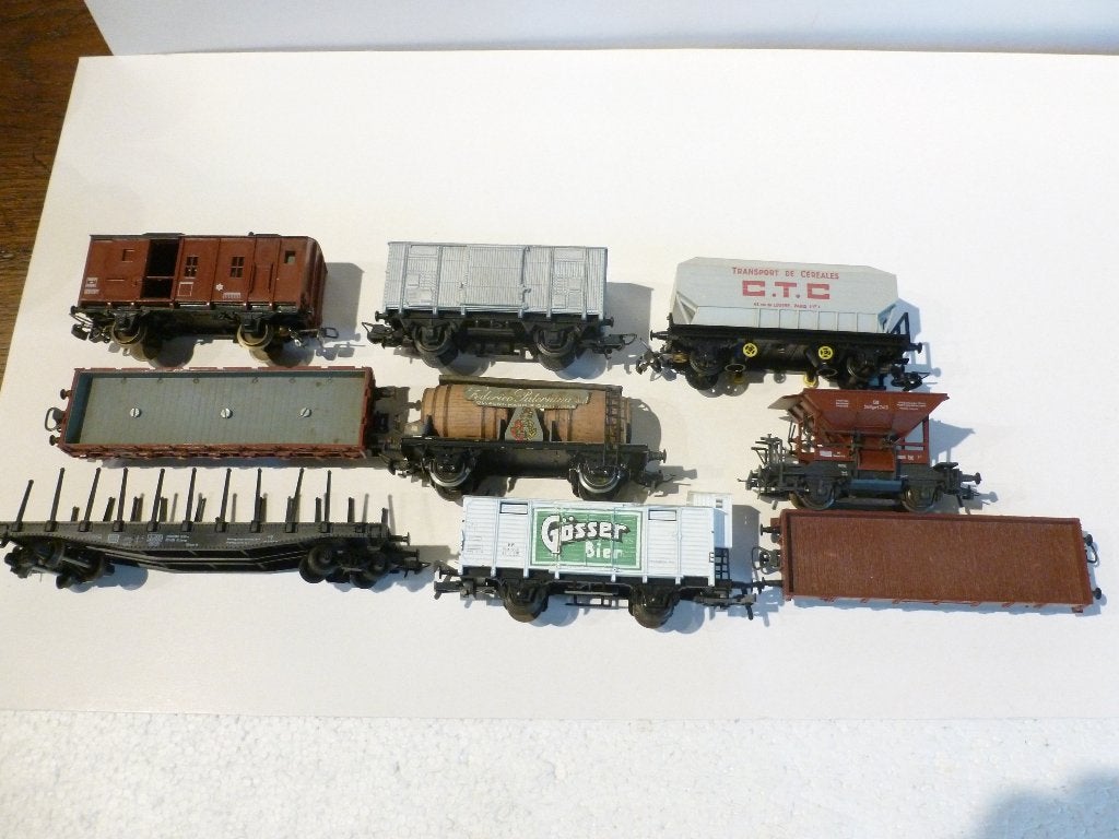 TRAINS HO, Overige merken, Gebruikt, Gelijkstroom, Wagon