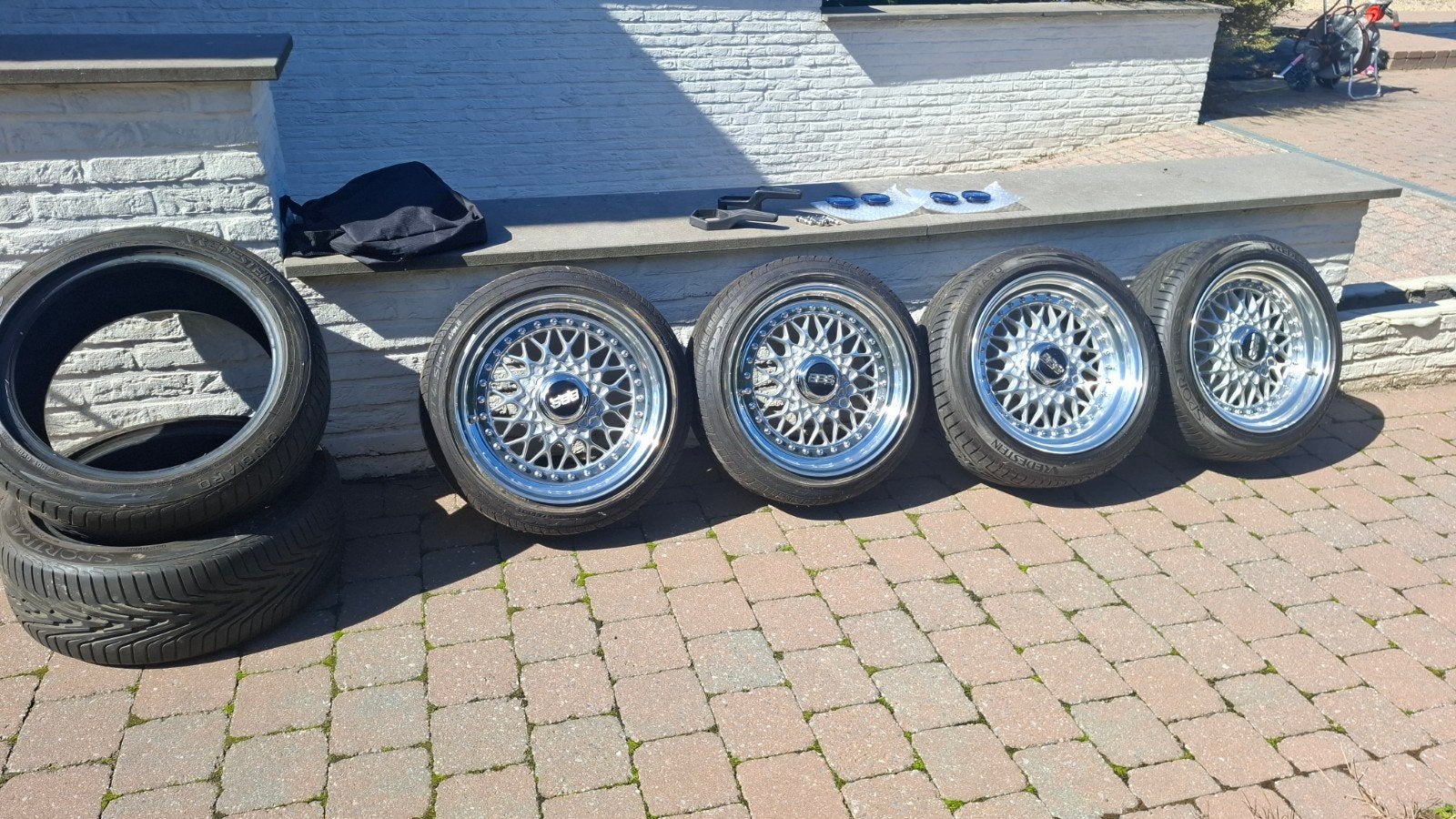BBS RS 001, Autos : Pièces & Accessoires, Pneus & Jantes, Enlèvement, Pneu(s)