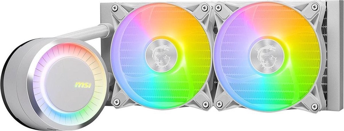 Watercooling AIO MSI Mag Coreliquid 240 white, Informatique & Logiciels, Enlèvement ou Envoi