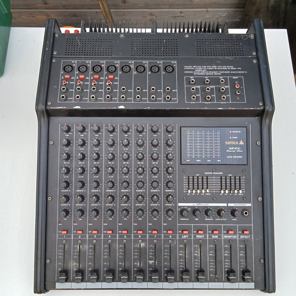 Table de mixage Samick SMP-900, Muziek en Instrumenten, Ophalen, Gebruikt, 5 tot 10 kanalen