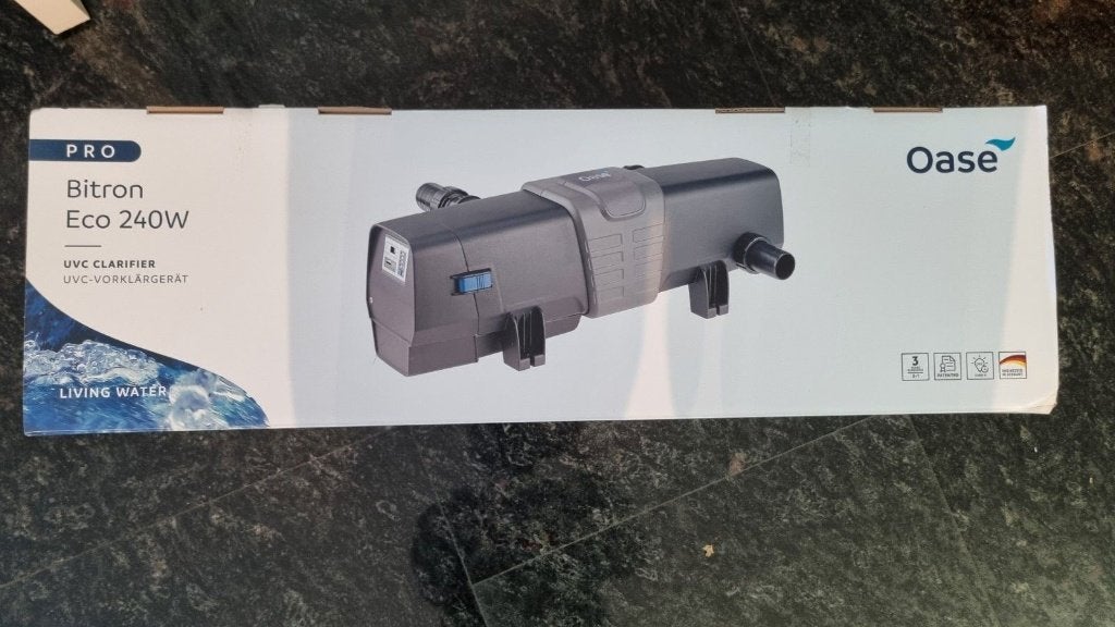 Oase bitron UVC eco 240 watt nieuw in doos UV filter, Ophalen, Nieuw, Vijverpomp