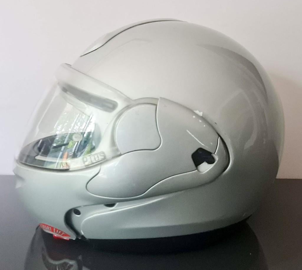 NOLAN modulaire motorhelm, Motoren, Systeemhelm, Ophalen of Verzenden, S, Tweedehands