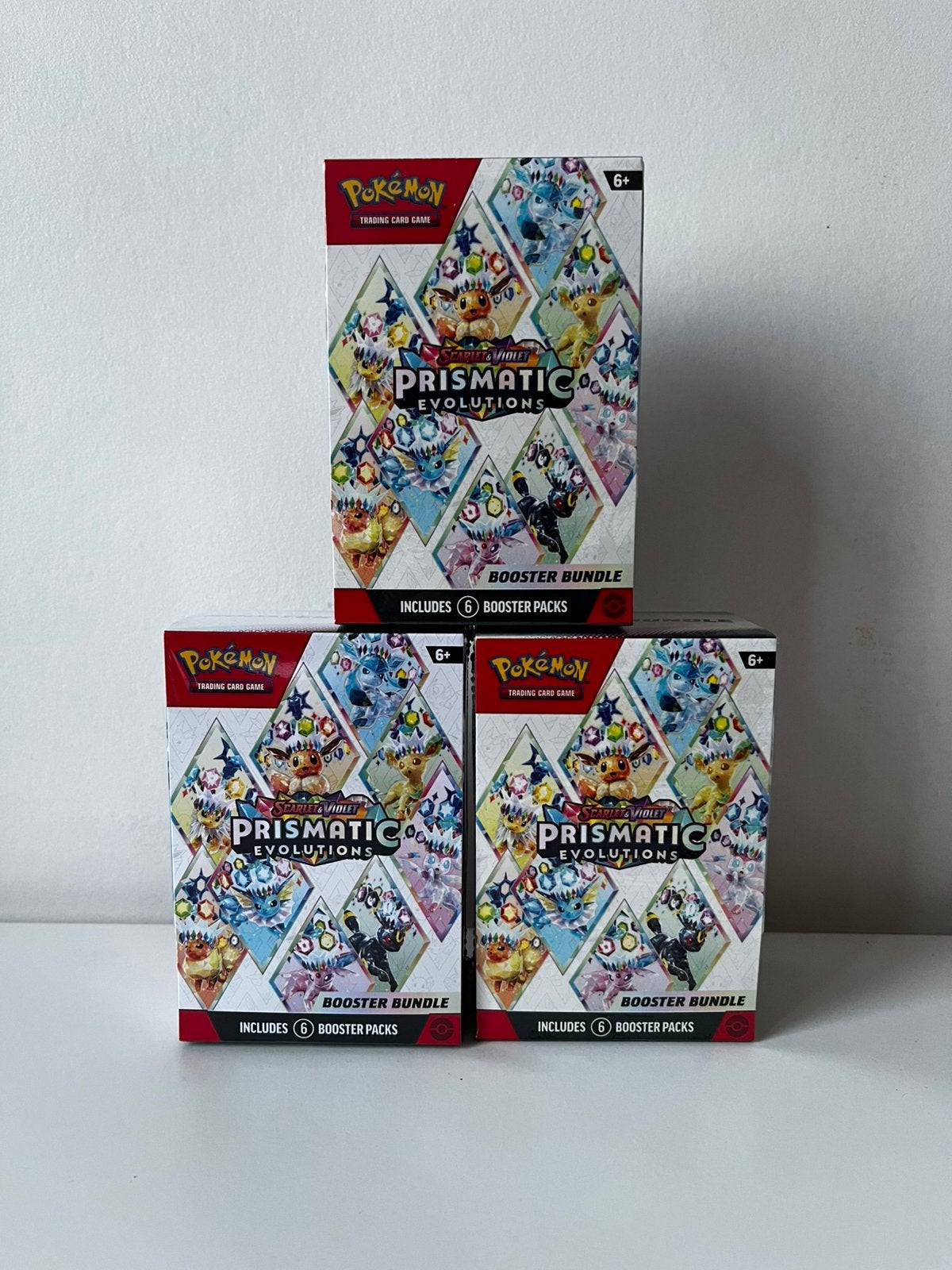Pack de boosters Pokémon Prismatic Evolutions, Enlèvement ou Envoi, Neuf, Booster, Foil