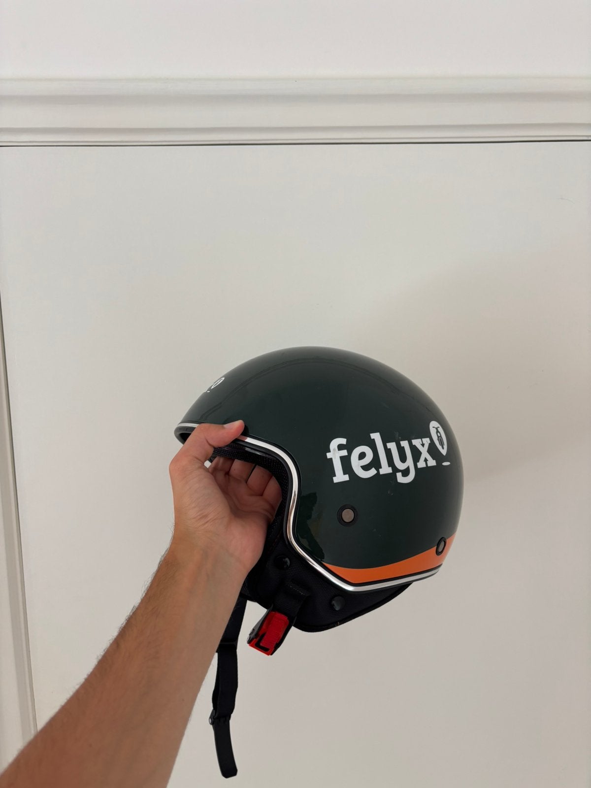 Helm voor brommers, Ophalen, Zo goed als nieuw