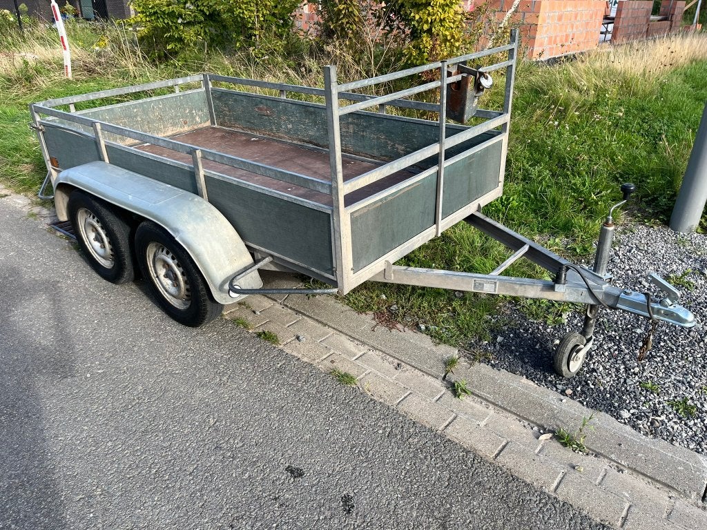 Remorque à double essieu non freinée à vendre, Autos : Divers, Enlèvement, Utilisé